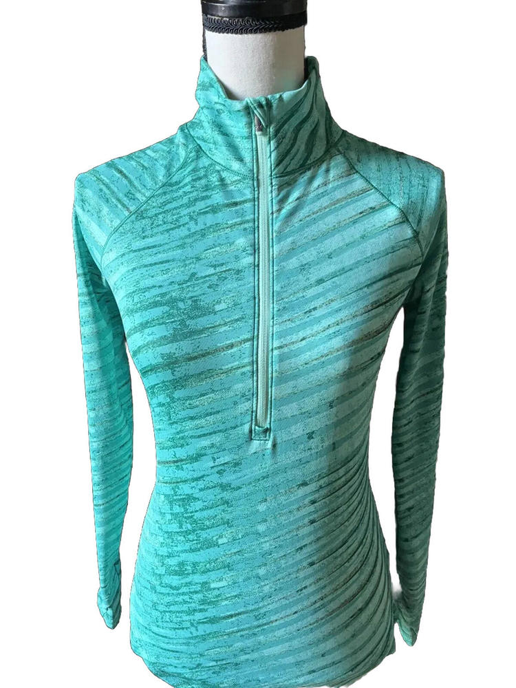 Under Armour Green Stripe Women’s Track Jacket Small